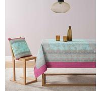 Bassetti Granfoulard - Pure Cotton Tablecloth Extra Quality Made in Italy 12 Seater Maxi Rectangular 150 x 250 cm (Indian Roses T1)