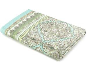 Bassetti Marechiaro 9328494 Bedspread 100% Cotton Pistachio Green V1 180 x 255 cm
