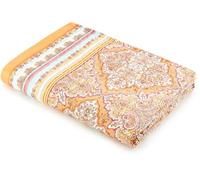 Bassetti Marechiaro 9328502 Bedspread 100% Cotton Orange O1 Dimensions 265 x 255 cm