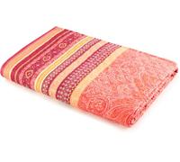 Bassetti Maser 9328479 Bedspread 100% Cotton Geranium Red R1 Dimensions: 220 x 255 cm