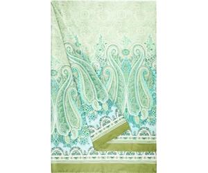 Bassetti MERGELLINA 9328423 Scarf 100% Cotton Colour V1 350 x 270 cm Green