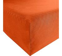 Bassetti O1/893 9235160 Fitted Sheet 90 x 190 cm / 100 x 220 cm Apricot Cotton/Elastane
