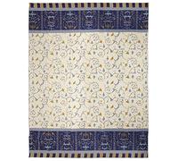 Bassetti OPLONTIS Bedspread Cotton 240 x 255 cm Blue