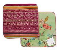 Bassetti PALLANZA Cushion Cover for GFL, Cotton, Green, 40 x 40 cm