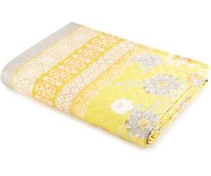 Bassetti POSILLIPO 9328445 Bedspread 100% Cotton Yellow Y1 Dimensions: 180 x 255 cm