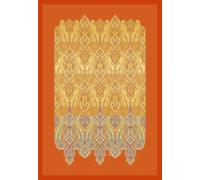 Bassetti Ragusa 9321946 Throw 100% Cotton Y1 Gold 135 x 190 cm