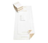 Bassetti Shades Soap Cloth, Cotton, White, 30 x 30 cm
