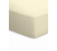 Bassetti Topper Ecrü 094 9302301 Fitted Sheet Cotton and Elastane 140 x 200 cm / 160 x 220 cm Ecru