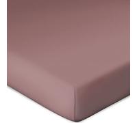 Bassetti Topper Fango 579 9302394 Fitted Sheet Plain Cotton and Elastane 140 x 200 cm / 160 x 220 cm