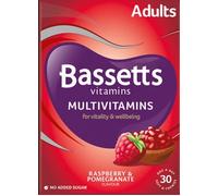 Bassetts Adults Chewable Multivitamins Raspberry & Pomegranate