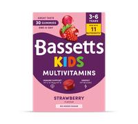 Bassetts Kids Multivitamins 3-6 Strawberry 30 Gummies