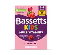 Bassetts Kids Multivitamins 3-6 Strawberry 60 Gummies