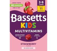 Bassetts Kids Multivitamins 3-6 Years Strawberry Flavour 60 Gummies
