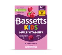 Bassetts Kids Multivitamins 7-11 Raspberry 60 Gummies