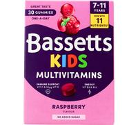Bassetts Kids Multivitamins 7-11 Years 30 Raspberry Gummies