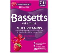 Bassett's Multivitamins for 7–11 Years - Raspberry Flavour - 30 Gummies
