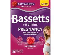 Bassetts Vitamins Pregnancy Multivitamins & Multiminerals Raspberry 30 Pastilles