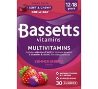 Bassetts Vitamins 12-18 Years Summer Berries Flavour Multivitamins 30 Gummies