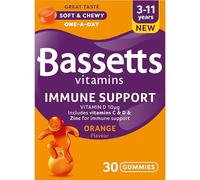 Bassetts Vitamins 3-11 Orange Flavour Immune Support 30 Gummies