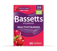 Bassetts Vitamins 3-6 Multivitamins Strawberry 60 Gummies
