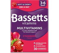 Bassetts Vitamins 3-6 Years Strawberry Flavour Multivitamins 30 Gummies