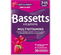 Bassett's Multivitamins for 7–11 Years - Raspberry Flavour - 30 Gummies