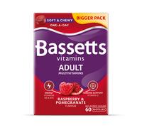 Bassetts Vitamins Adult Multivitamins Raspberry & Pomegranate 60 Pastilles