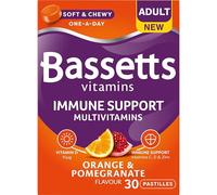 Bassetts Vitamins Adult Orange & Pomegranate Flavour Immune Support Multivitamins 30 Gummy Pastilles