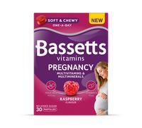 Bassetts Vitamins Pregnancy Multivitamins & Multiminerals Raspberry 30 Pastilles
