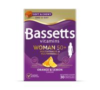Bassetts Vitamins Woman 50+Multivitamins & Multiminerals Orange & Lemon 30 Pastilles