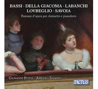 Bassi / Punzi / Pres - Operatic Fantasies for Clarinet & Piano [New CD]