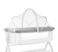 Bassinet Cover Mosquito Net Cover, Baby Bed Breathable Mosquito Net, Zipper Cradle Covers, Foldable, Full Covering Children's Bed Nets, Installation, Anti-Fall, 55x100x55cm