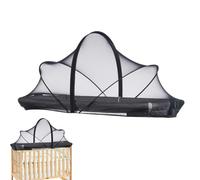 Bassinet Mosquit-o Net Cover, Baby Bed Breathable Mosquit-o Net, Full Covering Children's Bed Nets, Installation, Anti-Fall, 55x100cm, For Playard Cradle Co-Sleeping Travel Camping