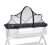 Bassinet Mosquit-o Net Cover, Universa-l Mosquit-o Net Cover For Travel Cot Bassinet Bedside Sleeper, In-sect Cat Nets Zipper Mo-squito Nets For Baby Crib Co-Sleeping Bed Breathable Mesh Holes