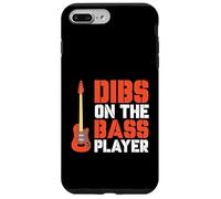 Bassist Wife Girlfriend Bass Guitar Dibs On The Bass Player Case for iPhone 7 Plus/8 Plus