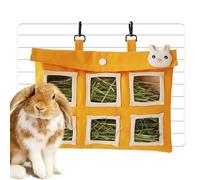 BASSO CHAY CANVAS CASSE - INFENION MOVERSO FOR SMALL ANIMALS, PAT THE PIGNO DESIGN | Durable Hay Destroyer, Heavy Duty Feeding Bag for CO