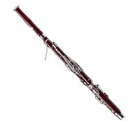 Bassoon Instrument 26-key C Tone Bassoon Maple Body White Copper Silver-plated Keys Bass Oboe Instrument With Accessories
