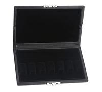 Bassoon Reed Case for 6 reeds, Bassoon Reed Protective Case with Soft Velvet,Wood Bassoon Reed Case Holds 6 Reeds Holder Box, Bassoon Musical Instrument Storage Box