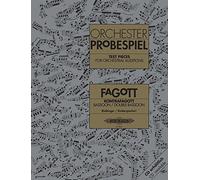 Bassoon Test Pieces for Orchestral Auditions (Orchester Probespiel) by Ed: Kolbinger and Rinderspacher Various (2015-10-07)