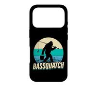 Bassquatch Retro Fishing Bigfoot Design Case for iPhone 17 Pro