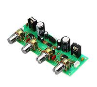 Bassulouda 12V NE4558 Tone Board Preamp HiFi Bass Treble Volume Control Preamp Card