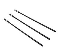 Bassulouda 3Pcs Plastic Flute Cleaning Rod Flute Cleaning Rod Clarinet Flute Cleaning Stick