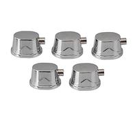 Bassulouda 5PCS Silver Alloy Drum Kit Replacement Parts Rectangular Claw Hook Lug Single End Drum Percussion