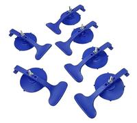 Bassulouda 6 Pcs Suction Cup Clamp for Sealing Rear Window Glass Windscreen Repair Glue Convertible Glass