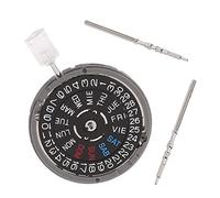 Bassulouda Automatic Movement NH36 NH36A Mechanical Self-winding Date/Day Adjustment 3.8 Hours Crown 24, Silver