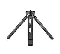 Bassulouda Mini Aluminum Alloy Tripod Desktop Stand Tripod with Screw 1/4 Inch for Zhiyum S SC Camera Camcorder Projector