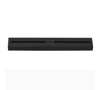 Bassulouda New Black Alloy Telescope Dovetail Plate with 1/4 Inch Screw Hole for Astronomical Monocular Telescope, 21 Cm