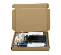 Bassulouda PCI-E Server -Port RJ45 1X PCIe X1 82576 Chip 10/100/1000Mbps LAN 4 Port Server Gigabit Network Card Server Network Card Kit