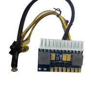 Bassulouda Portable DC 12V 250W 24Pin ATX Connect with Motherboard Mini ITX Power Supply Pcio PSU Module for PC