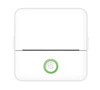 Bassulouda Portable Thermal Printer Mini Sticker Printer Photo Search Analysis Thermal Label Printer Student Error Printer Easy to Use